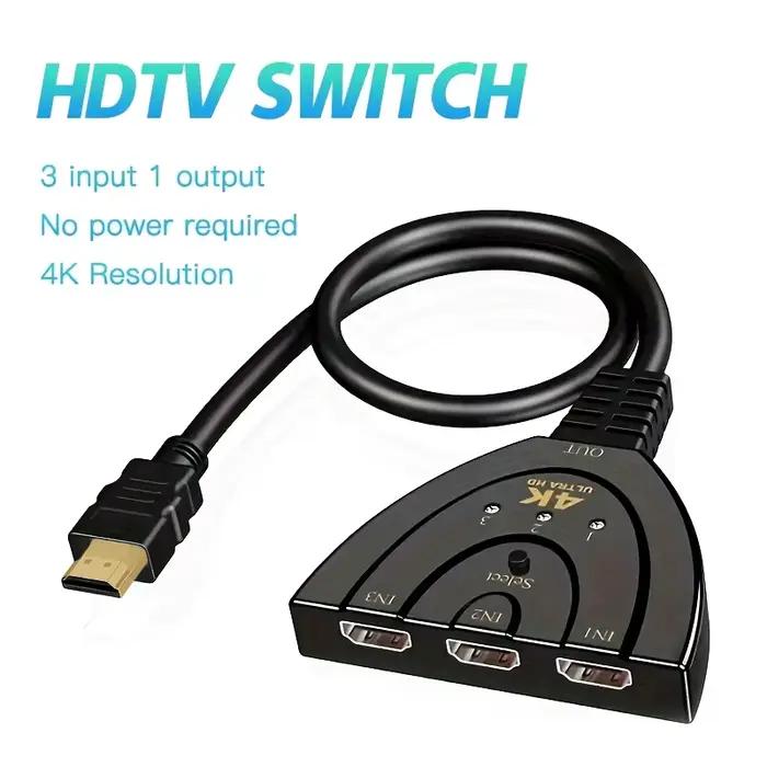 Commutateur compatible HDTV 4K x 2K