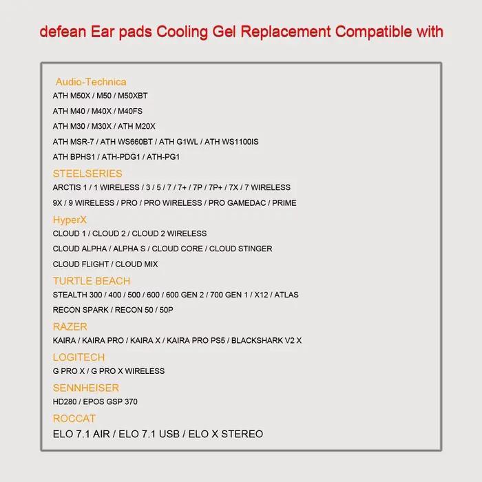 Coussinets d'oreille en tissu d'origine pour casque de jeu sans fil SteelSeries Arctis 3 5 7 Pro Lossless