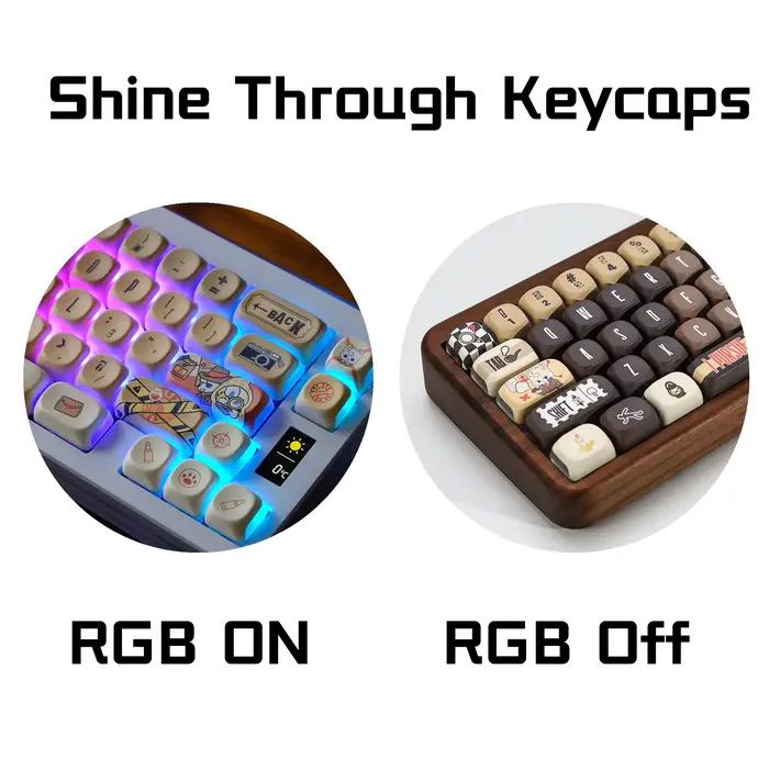 KBDiy Shine Through Keycaps ChronoWander