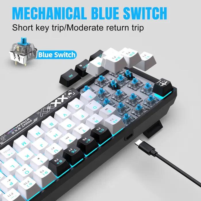 60% clavier de jeu mécanique
