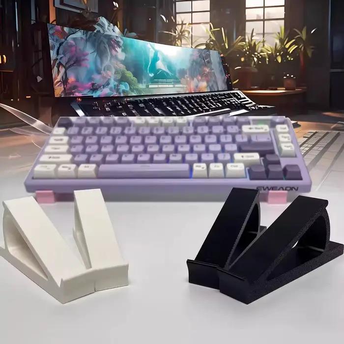Support de clavier inclinable pour augmenter la hauteur