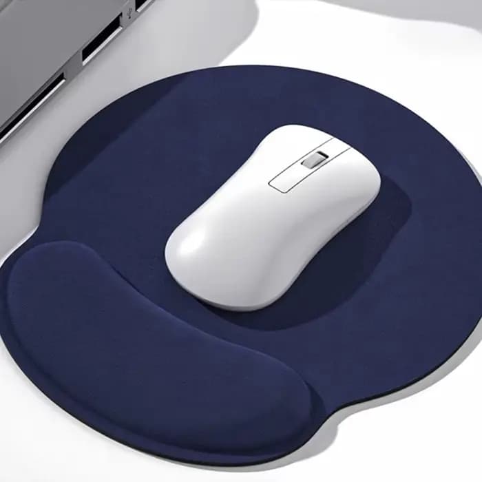 1 pièces gris confortable poignet Support antidérapant tapis de souris tapis de souris doux pour PC ordinateur portable ergonomique repose-poignet tapis de souris