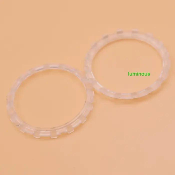 4 paires pour contrôleur PS5 en plastique coloré + couleur transparente