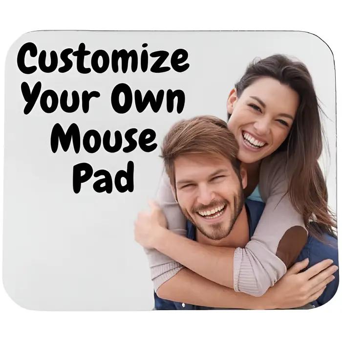 Tapis de souris personnalisé avec design personnalisable antidérapant et résistant à la chaleur pour table de bureau et jeu occaions spéciales gaming décoration