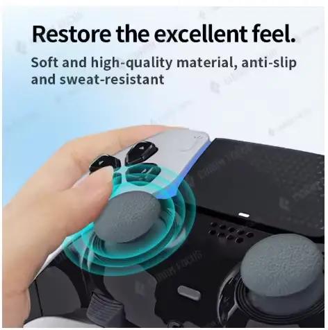 Pack de 6 Joysticks Analogiques Personnalisés pour Manette PS5 Edge – Remplacement avec Trois Options de Hauteur pour une Expérience de Jeu Améliorée