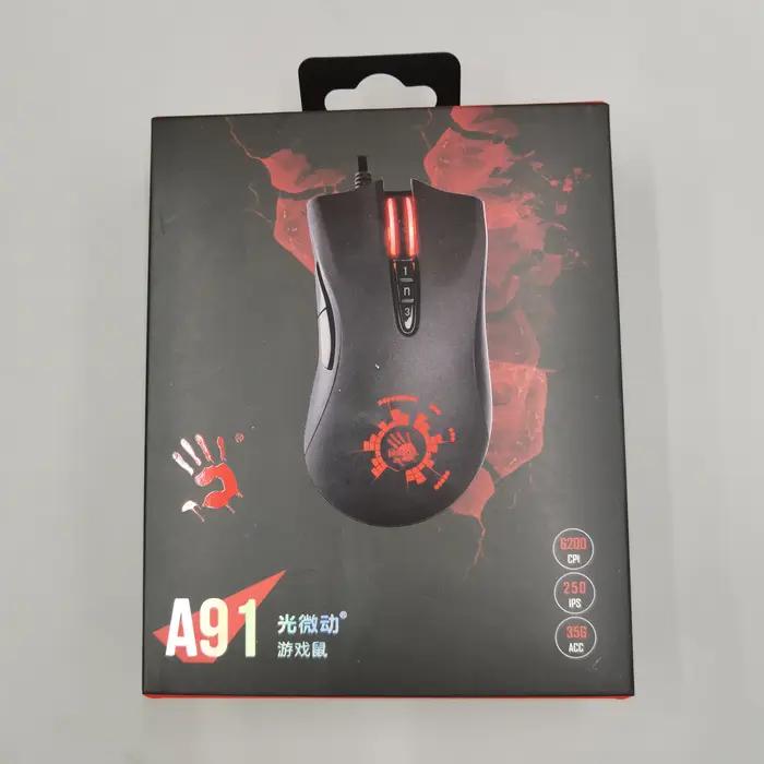 A4Tech sanglant A91 souris filaire un clic Macro instantané Io1
