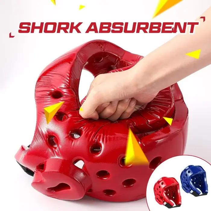 Casque de Taekwondo léger pour enfant, respirant, flexible, masque de combat pour arts martiaux, protection de tête robuste et portable, Taekwondo pour enfants