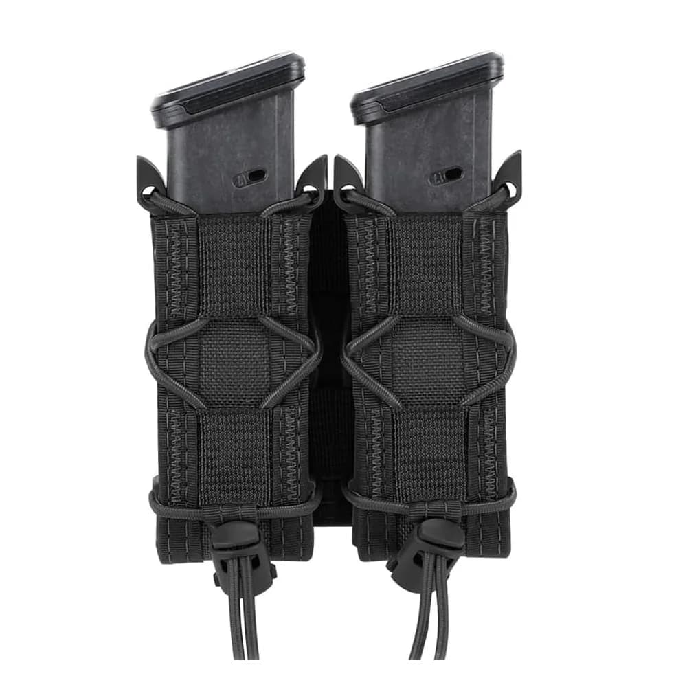 Ophidian 9mm pistolet Double/Triple pile pochette pour magazines Molle Mag étui chasse lampe de poch