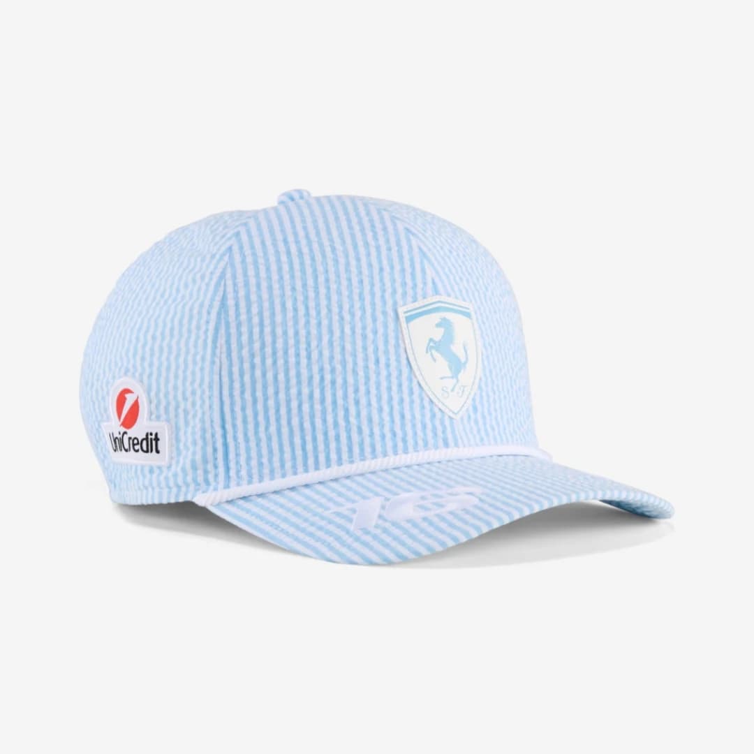 Casquette de baseball Scuderia Ferrari 2025 édition spéciale Charles Leclerc Grand Prix de Monaco, C