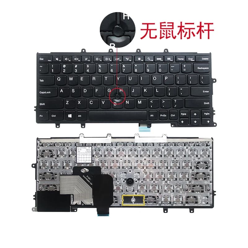 Clavier d'ordinateur portable américain pour Lenovo X230S X240 X240I X240T X250 X250S X260 X270, san