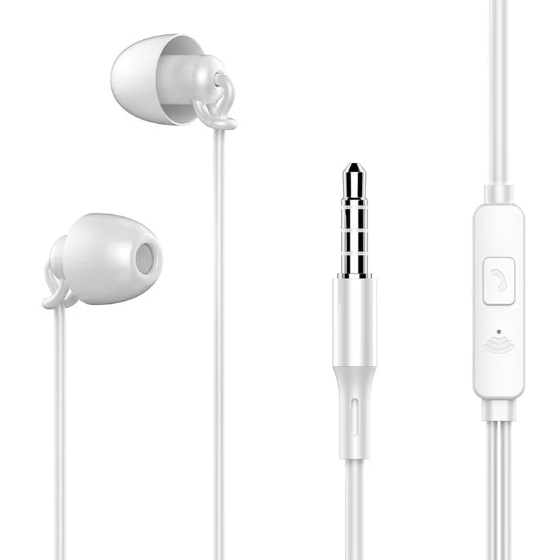 ASMR écouteur Hifi casque antibruit sommeil écouteurs en Silicone souple casque TPE fil pas de press