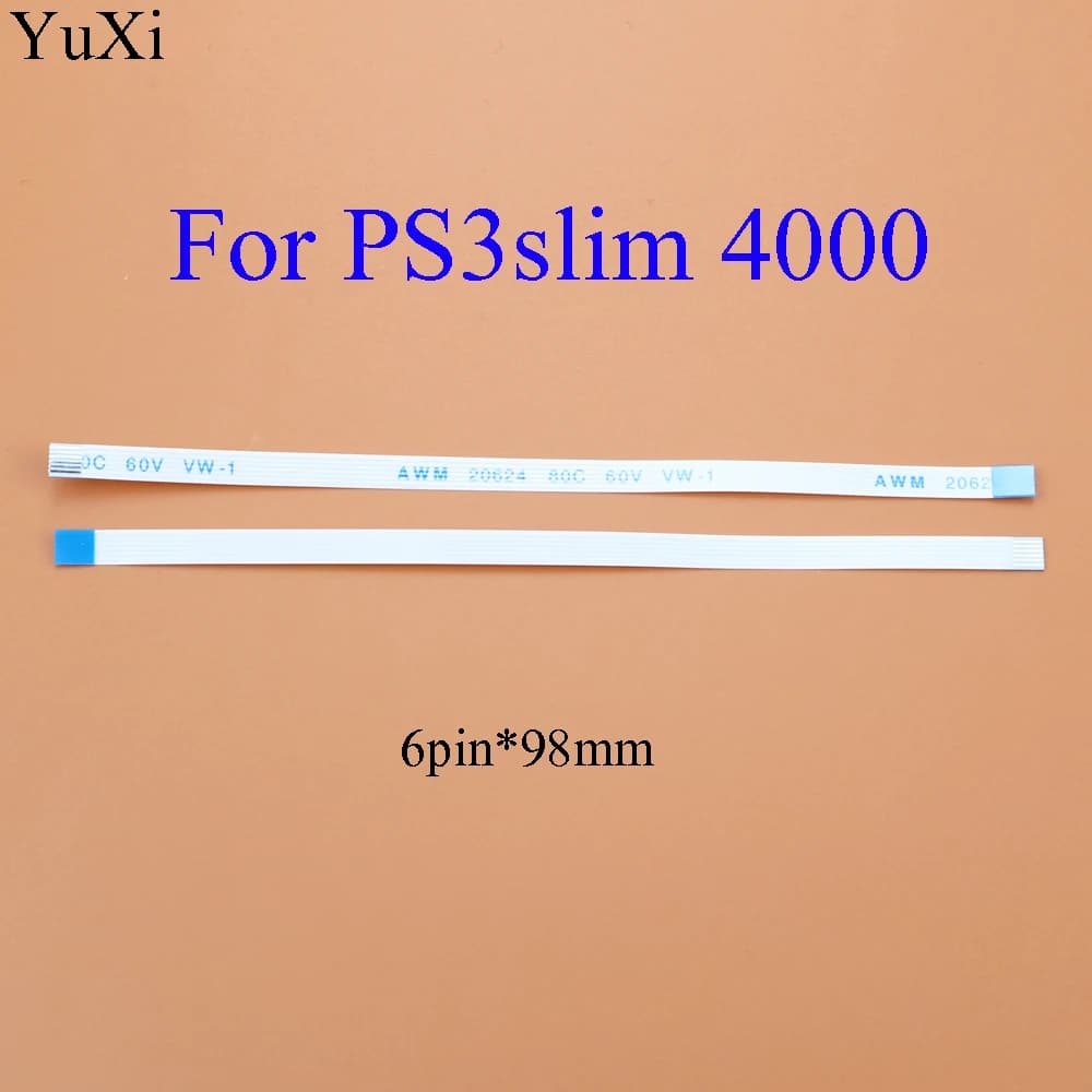 Câble flexible de réinitialisation d'alimentation pour PS2 30000 5W 90000, PS3 Slim 2000, PS4 10pin 