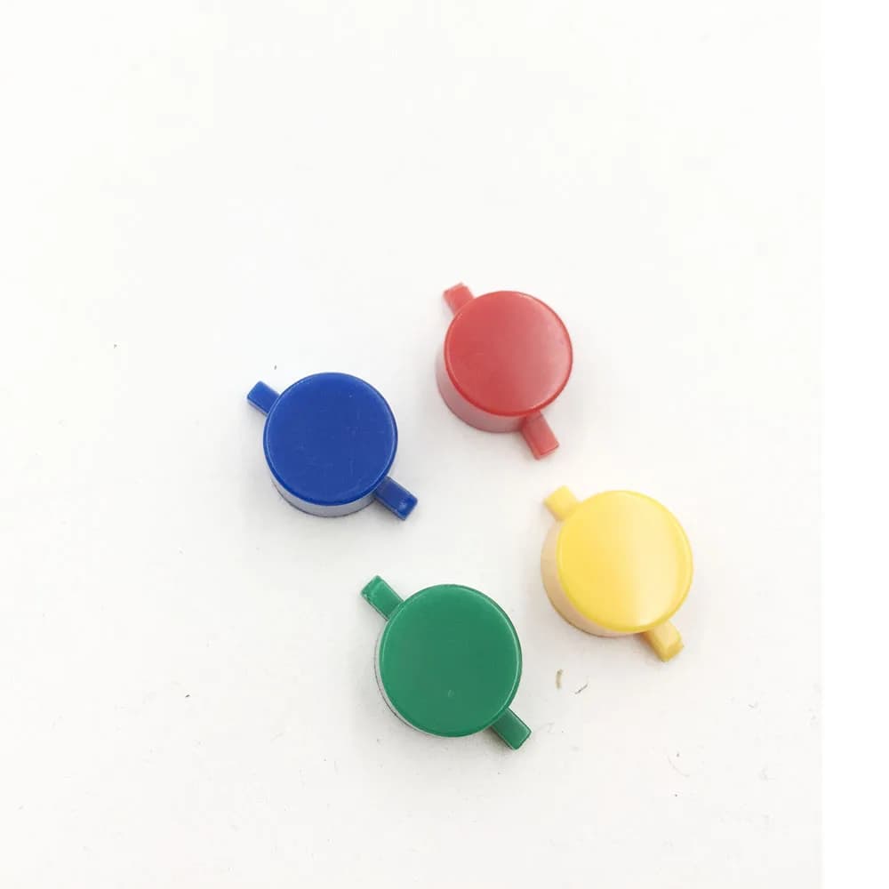 Boutons en plastique pour SNES Super NES, contrôleur de remplacement A B X Y pour Nintendo SFC