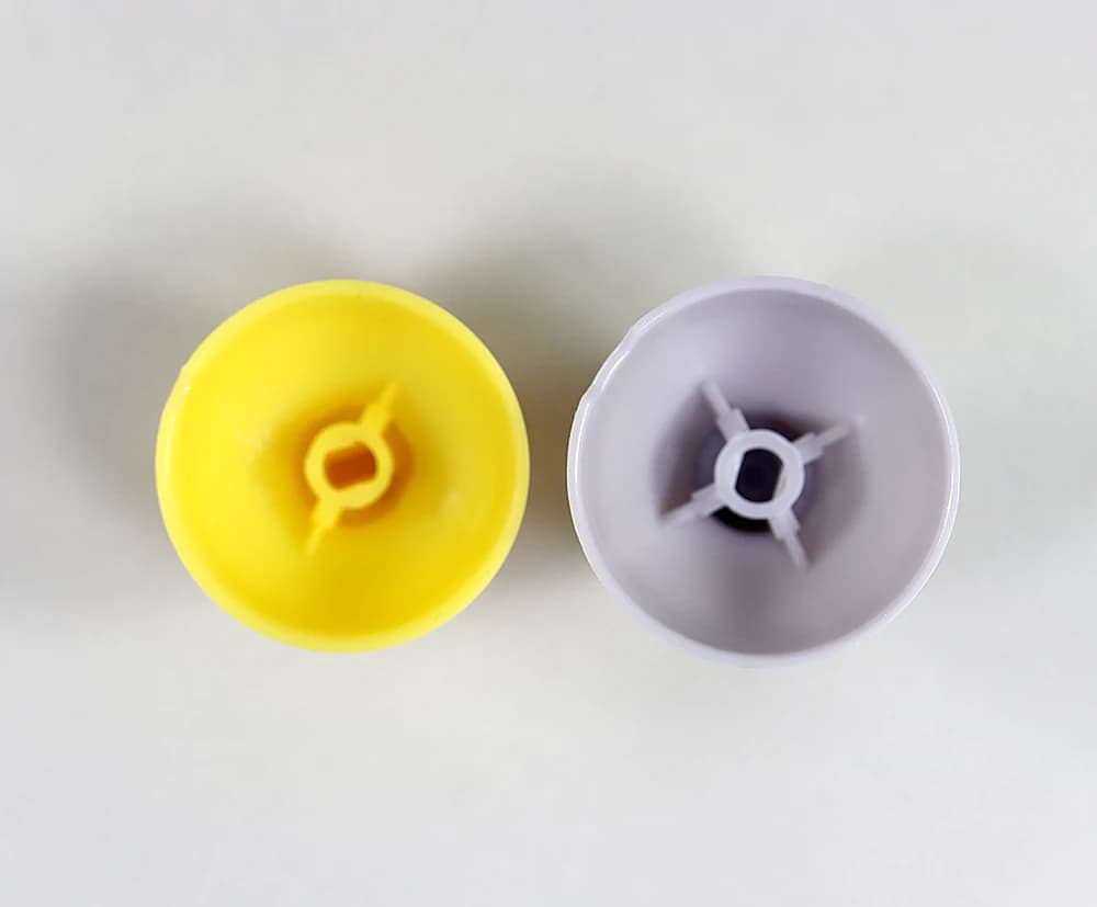 1 ensemble = 2 pièces de capuchons de joystick analogique pour manettes Gamecube NGC GC, capuchons e