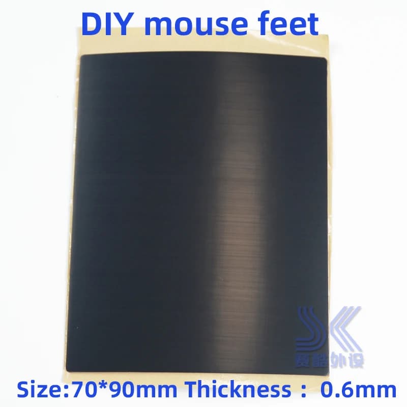 Pieds de souris à monter soi-même, matériaux 3M, patins de souris, 70x90mm, coupe libre, épaisseur 0