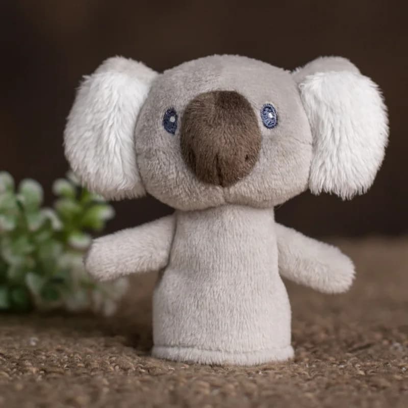 Jouet doux pour enfants, marionnette à doigt, Animal, Toucan, renard, souris, flamand rose, loup, ti