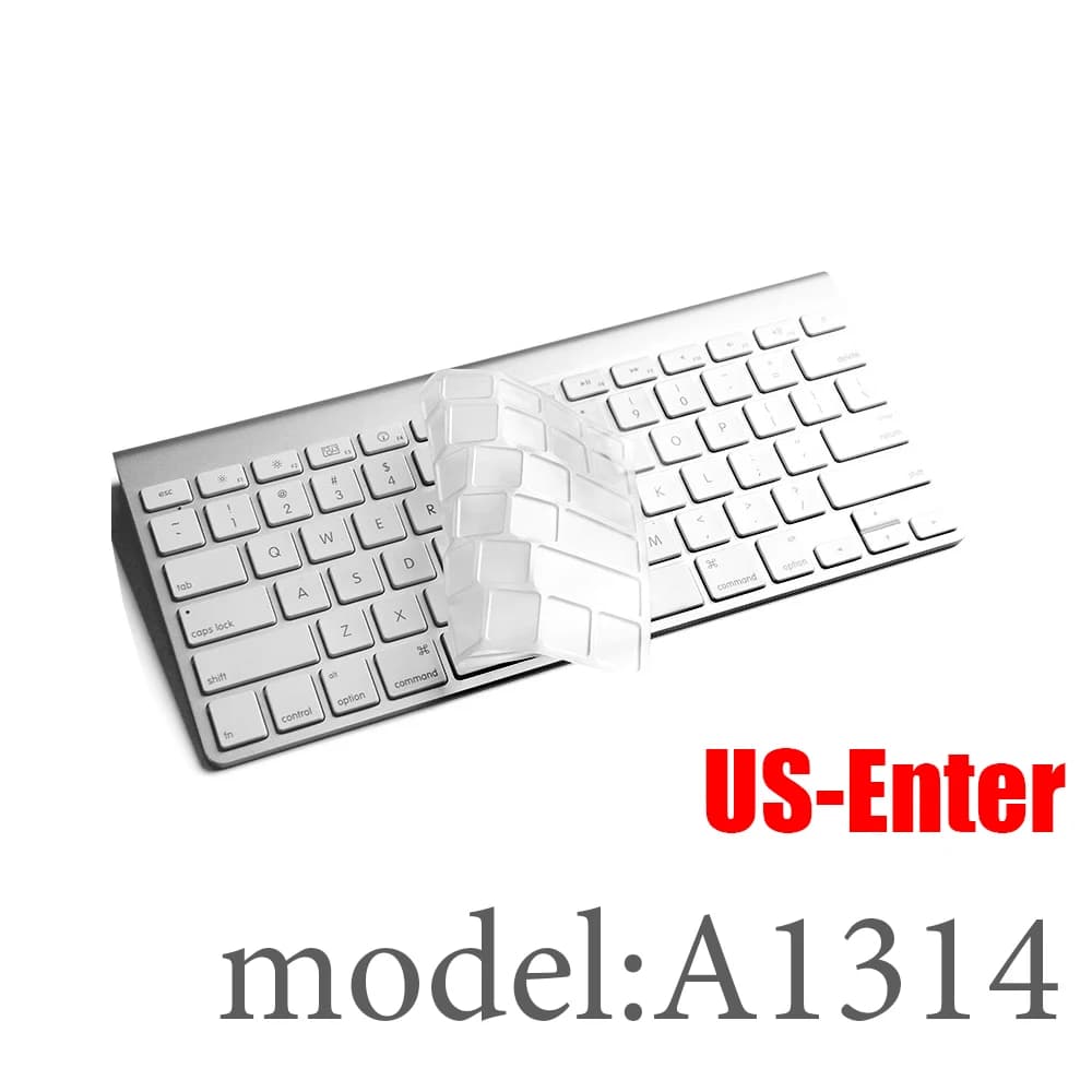 PC de bureau pour Apple Bluetooth clavier sans fil MLA22LL/ A1644 A1314 IMAC housse de protection en