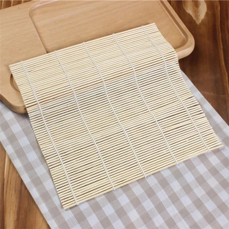 Système en bambou, tapis antiadhésif pour Sushi, rouleau à Sushi, outils pour faire des sushis à la 