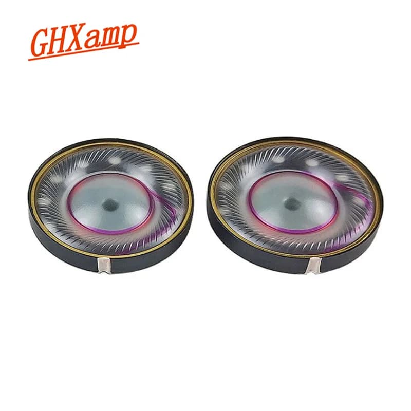 GHXAMP 40mm casque haut-parleur 32ohm HIFI casque unité gamme complète basse Composite diaphragme ca