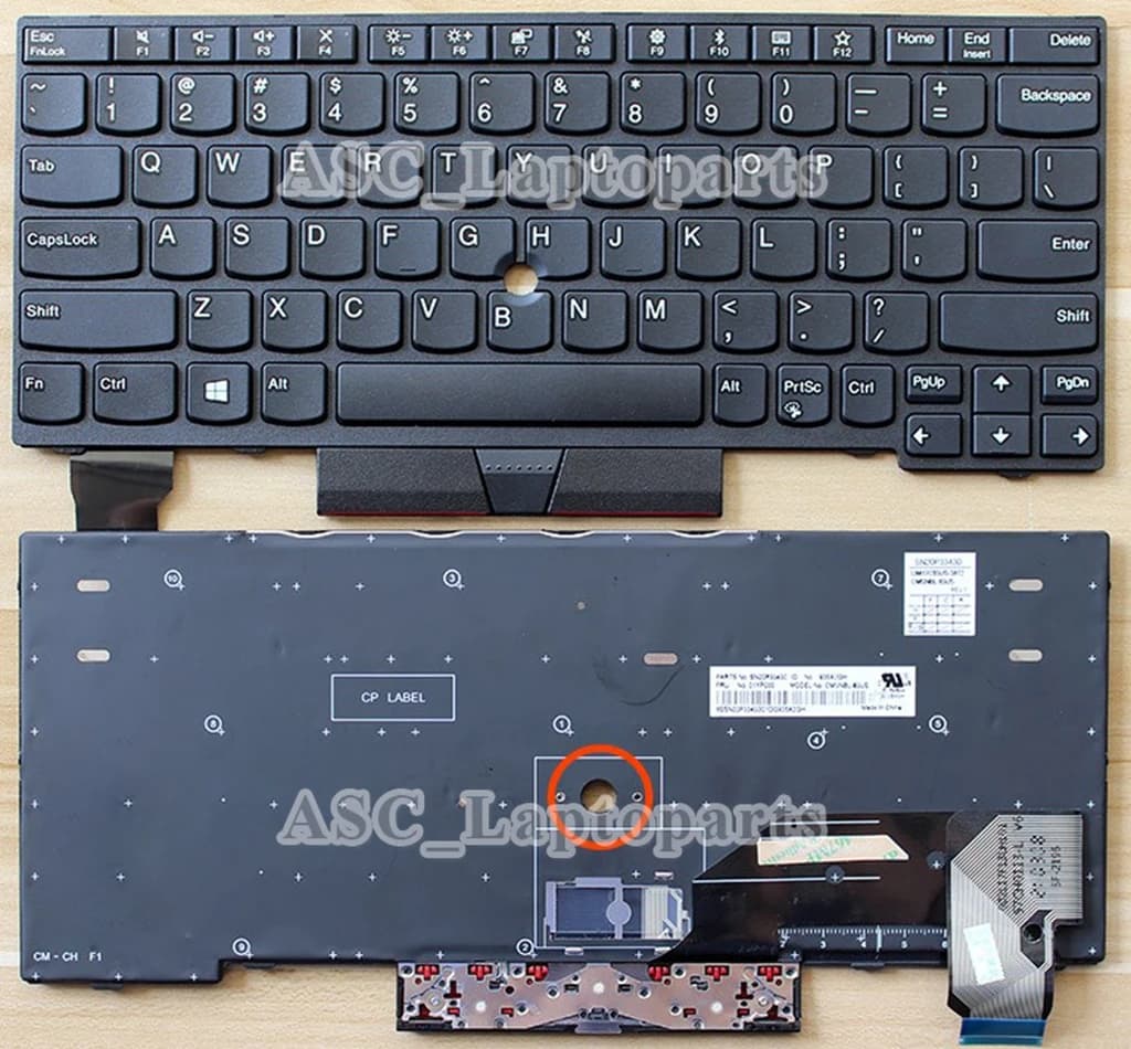 Nouveau clavier QWERTY US pour Lenovo ThinkPad X280 A285 X395 X390, L13 Yoga / X13 Gen 1, L13 Gen 2 