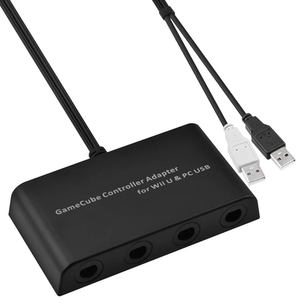 Adaptateur de manettes Gamecube Mayflash 4 ports pour Wii U/Nintendo Switch/PC USB W012 pour Switch 