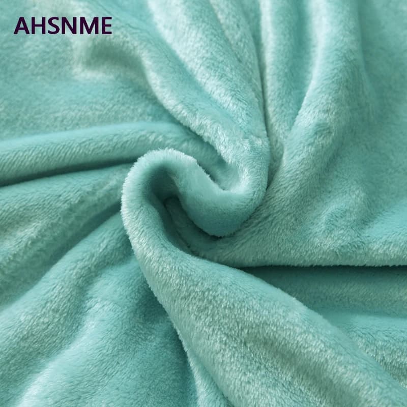AHSNcloser-Couverture en velours bleu marine pour sites d'optique, couverture en vison solide, jet d