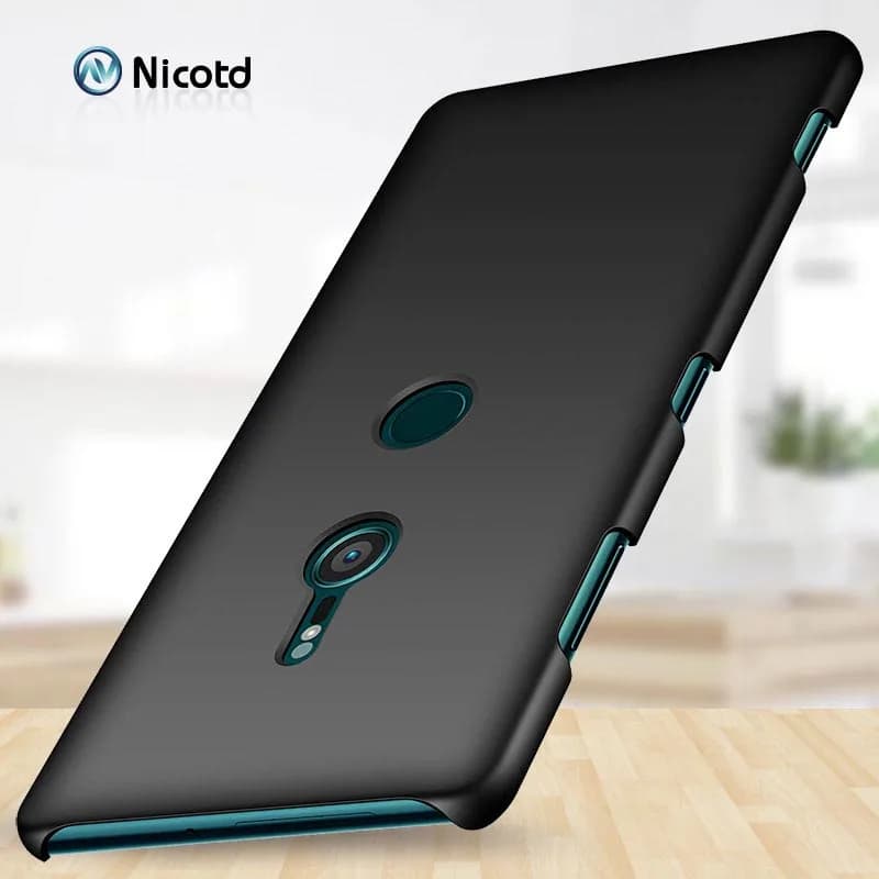Coque arrière pour Sony Xperia XZ3, XZ2, XZ1, XZ4 Premium Hard PC, 256Skin, Juste de protection pour