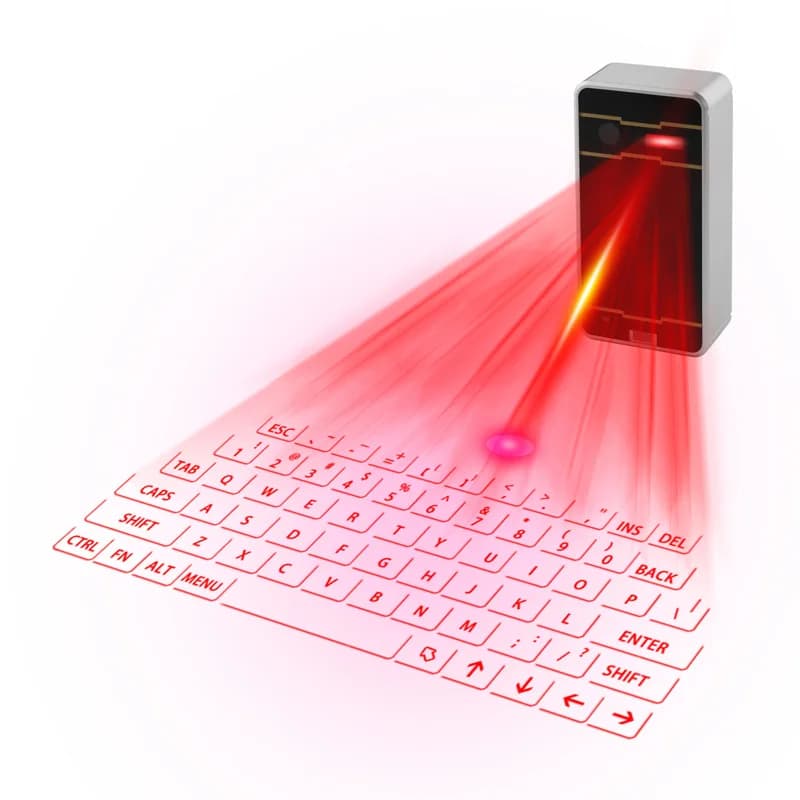 Clavier Laser Bluetooth clavier de Projection virtuelle sans fil Portable pour Iphone Android téléph