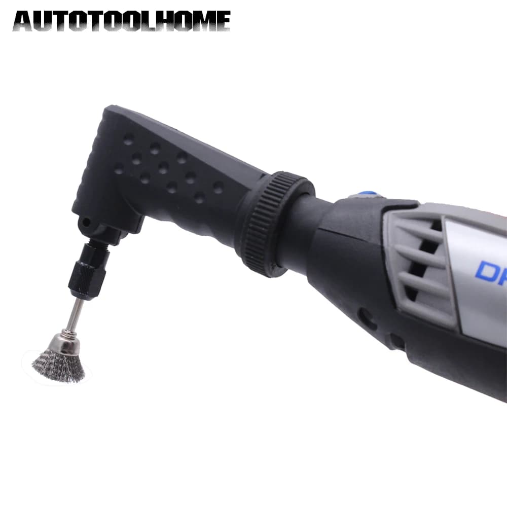 Fixation de convertisseur à Angle droit pour accessoires d'outils Dremel, outils rotatifs adaptés au