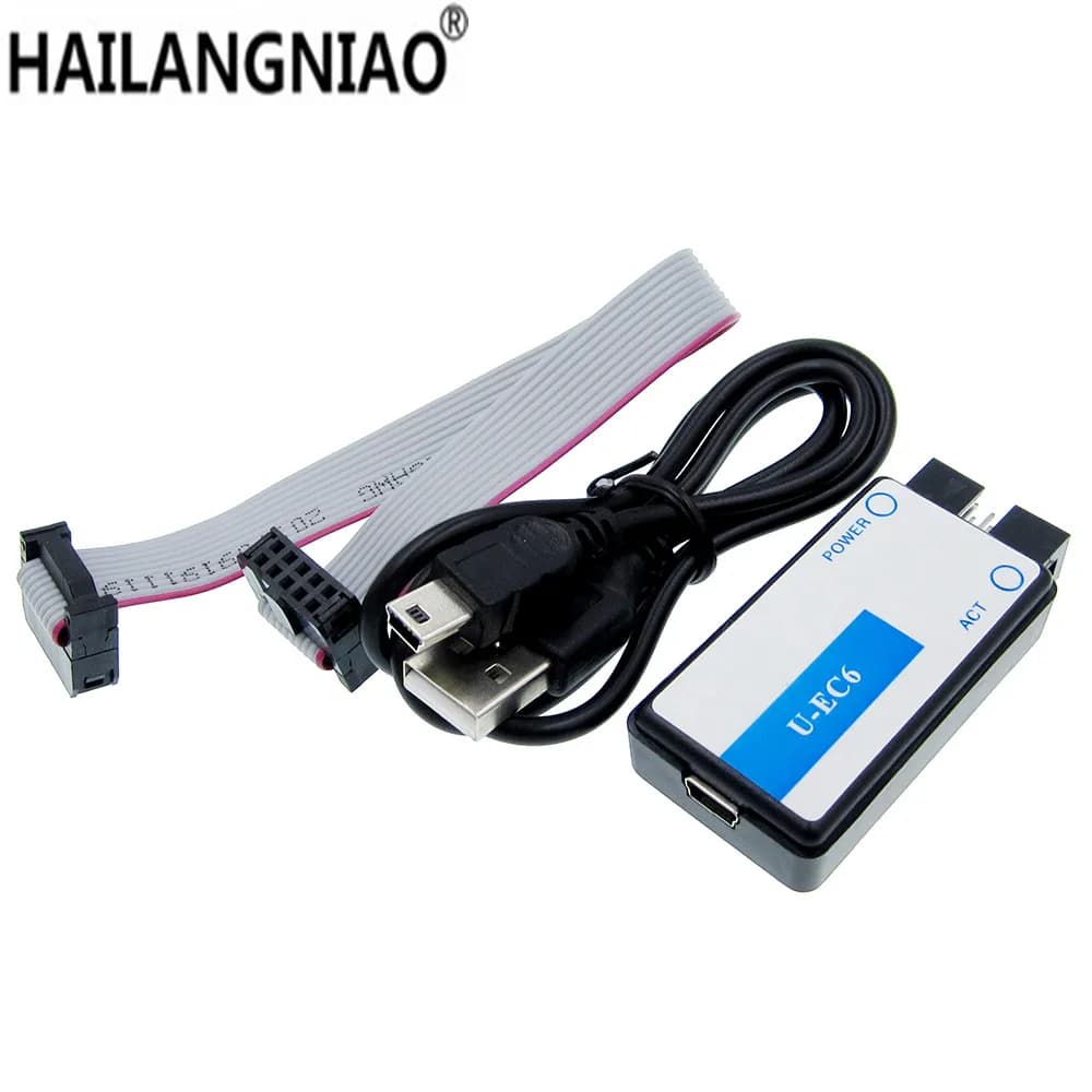 1 ensemble d'émulateurs de microcontrôleurs C8051F, téléchargeurs U-EC6 EC6 Enterprise Edition pour 
