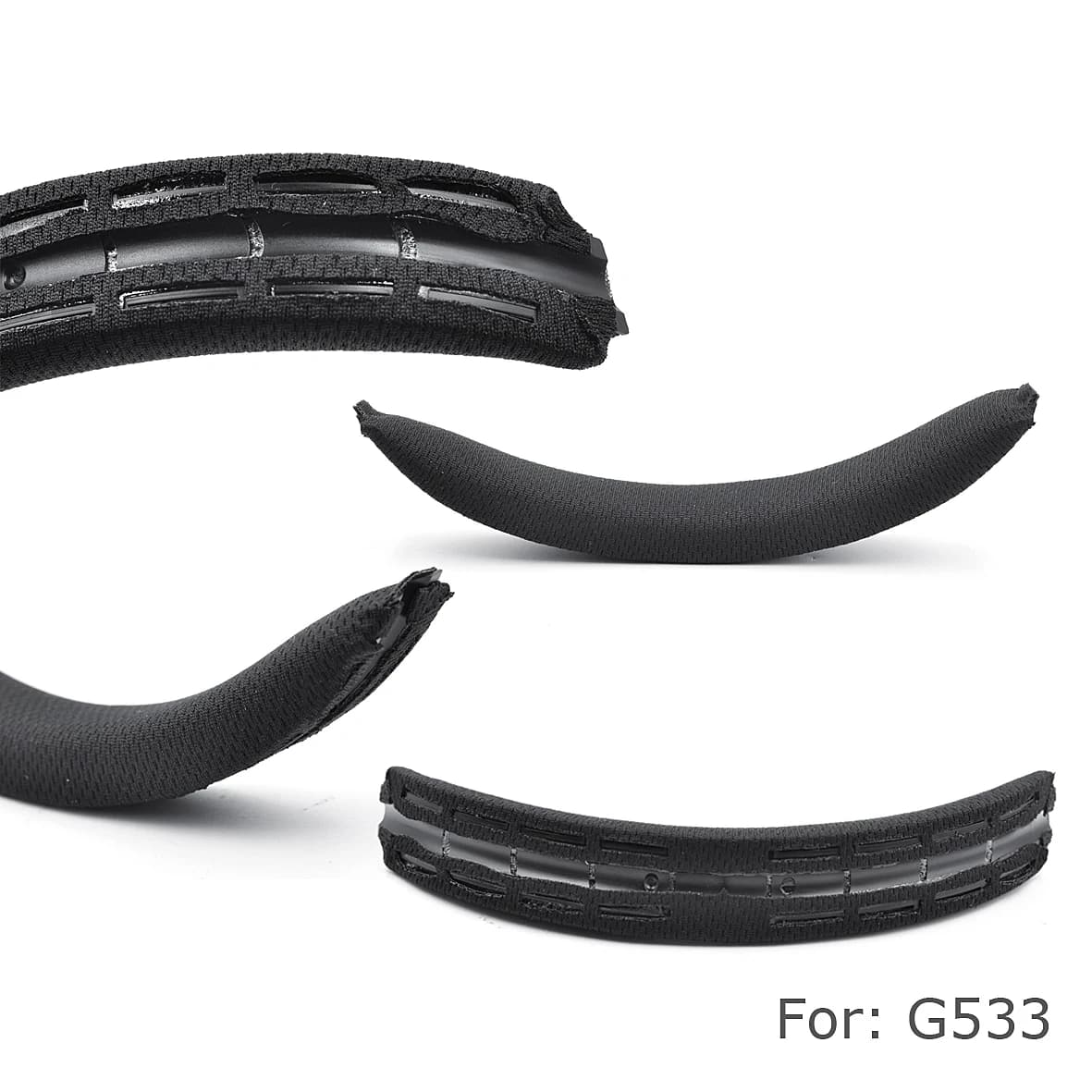 WiPrintsauna Band pour Logitech G533 G 533, coussinets d'oreille, coussin, cache-oreilles, casque de