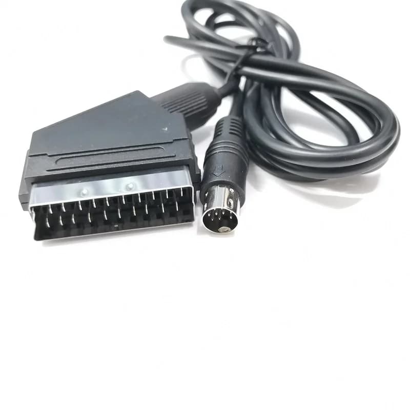 Câble péritel RGB Version ue, fil TV pour PAL Sega Saturn