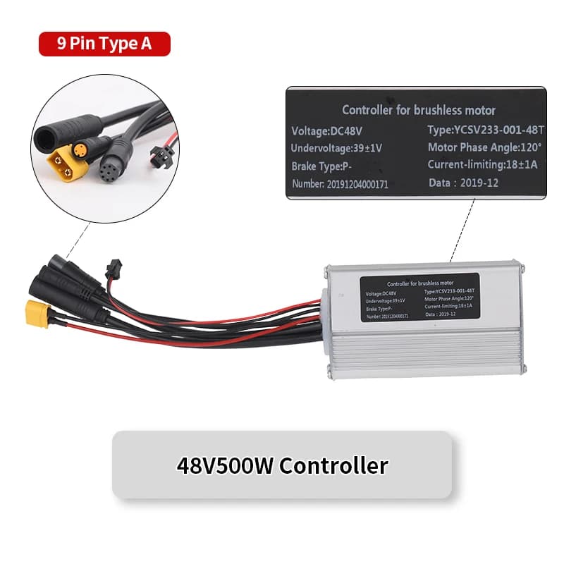 Contrôleur pour moteur avant et arrière Bafang Hub, affichage BF-UART 36V 48V 500W/750W, accessoires