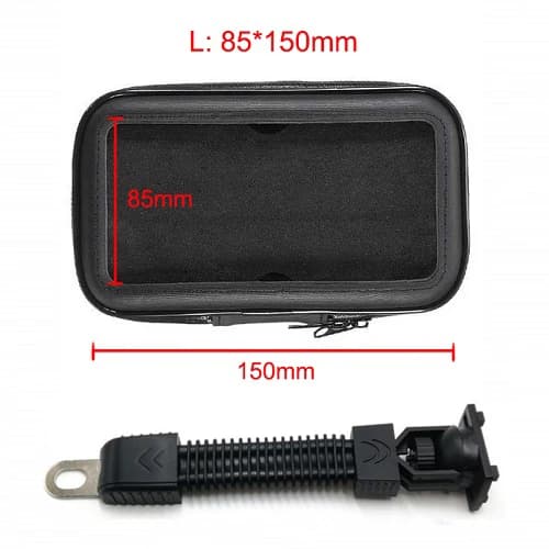 Support de téléphone pour moto, support de rétroviseur pour moto, support de fixation pour scooter, 