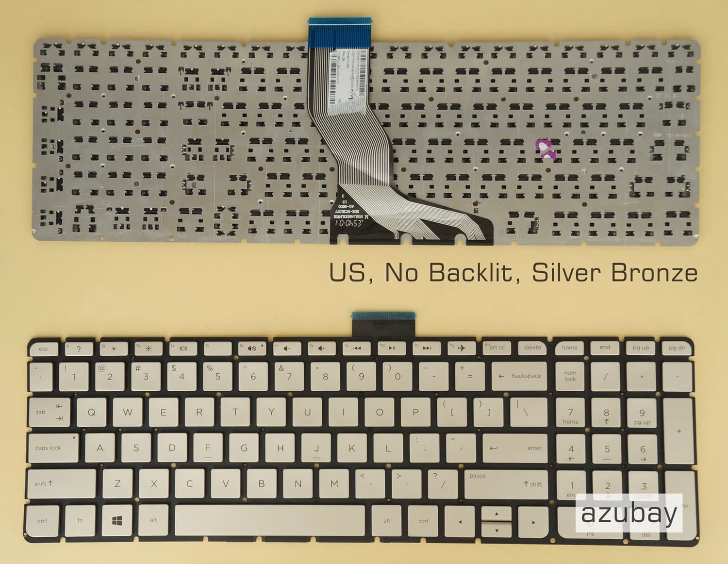 Clavier américain Taiwan coréen japon hébreu thaïlandais pour HP pavillon Envy 15z-aw000 17-ab000 17
