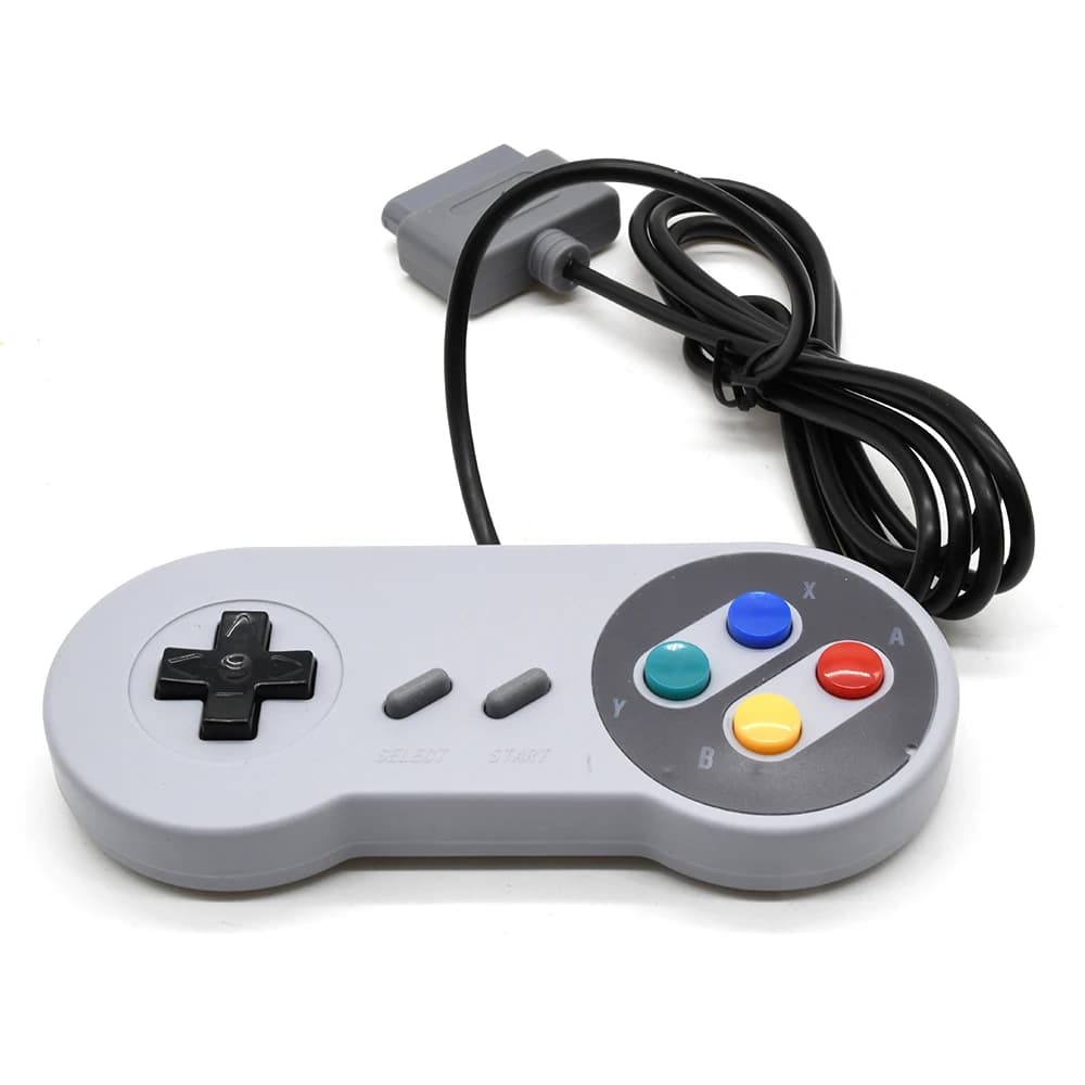 Manette de jeu 16 bits ABS manette de jeu pour manette de jeu de Console de système SNES