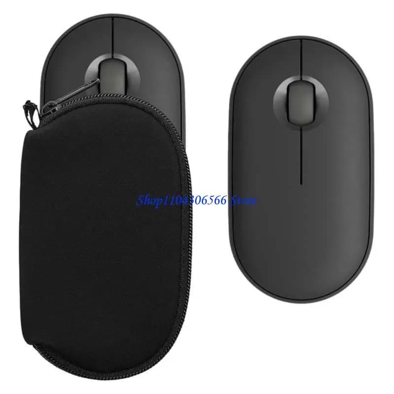 Housse pour souris sans fil 02DD, en tissu pour combinaison plongée, évite les rayures les chutes