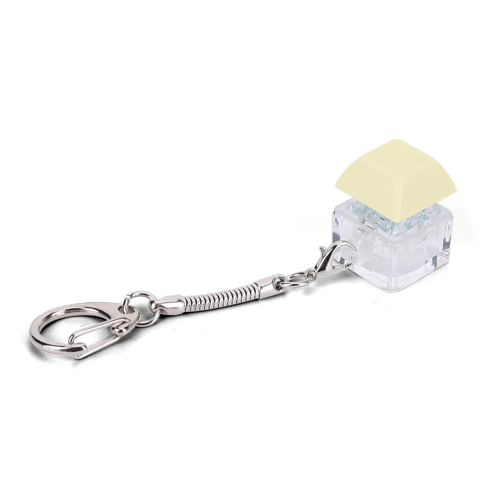 Finger Keyboard Fidget Toys, Sensory Keyring, Keycaps, Keyborad, Button, Strawneed Instituts Toys, C