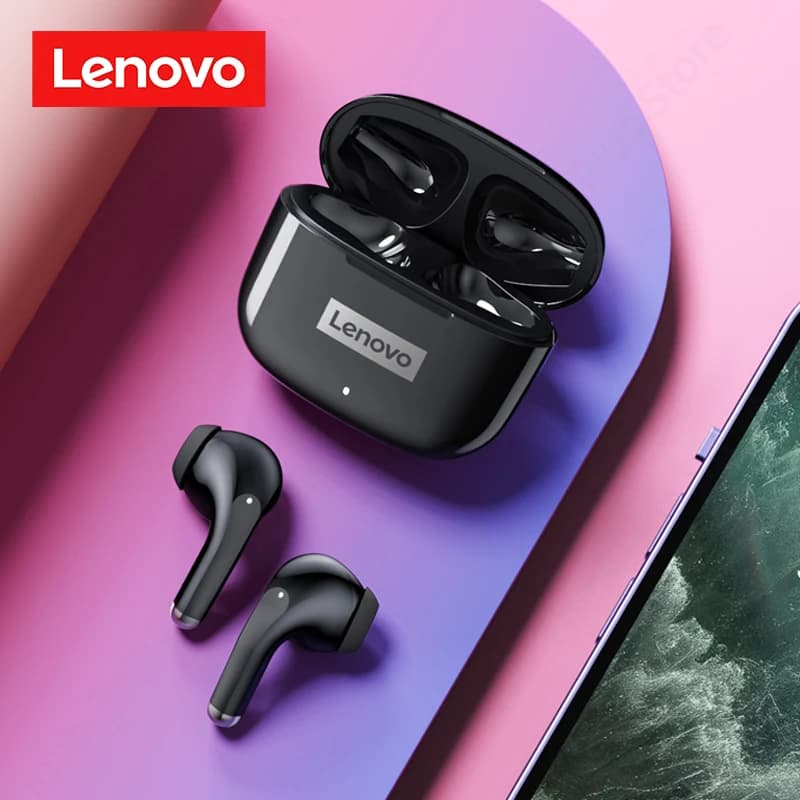 Choix Lenovo LP40 Pro TWS Bluetooth écouteurs contrôle tactile musique Sport casque réduction du bru