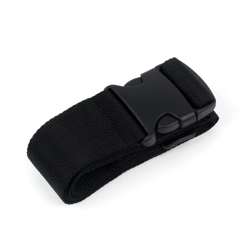 Sangles de bagages de forme droite pour valise, ceinture de bagage en Polyester avec boucle à dégage