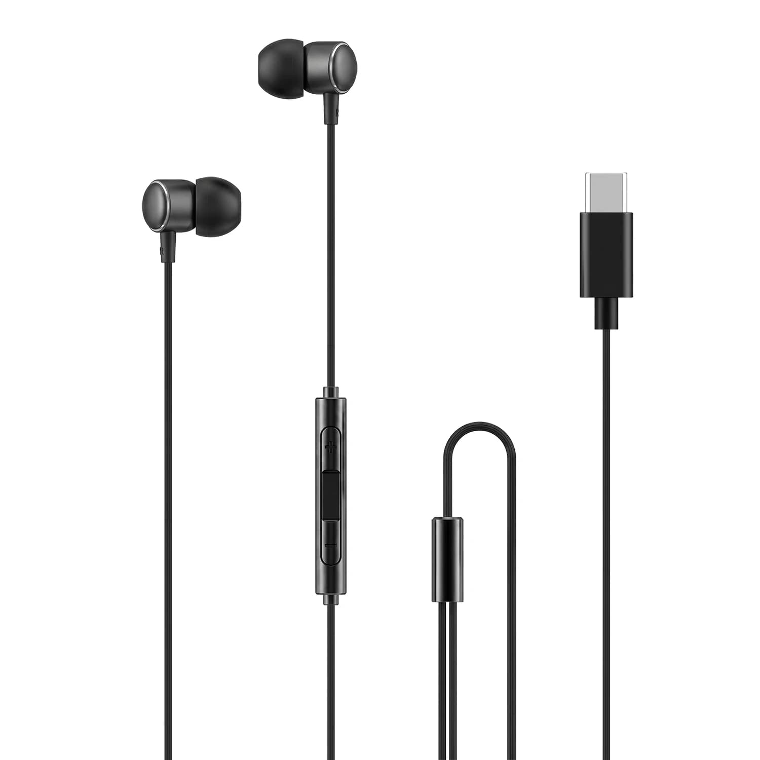 Écouteurs filaires à réduction de bruit avec micro HD, type C, pour Xiaomi, Realme, Samsung Galaxy S