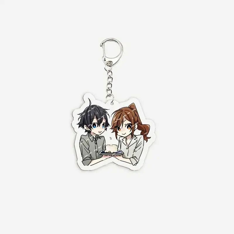 Anime Horimiya porte-clés pour accessoires sac acrylique Kyouko Hori Miyamura Izumi porte-clés à bre