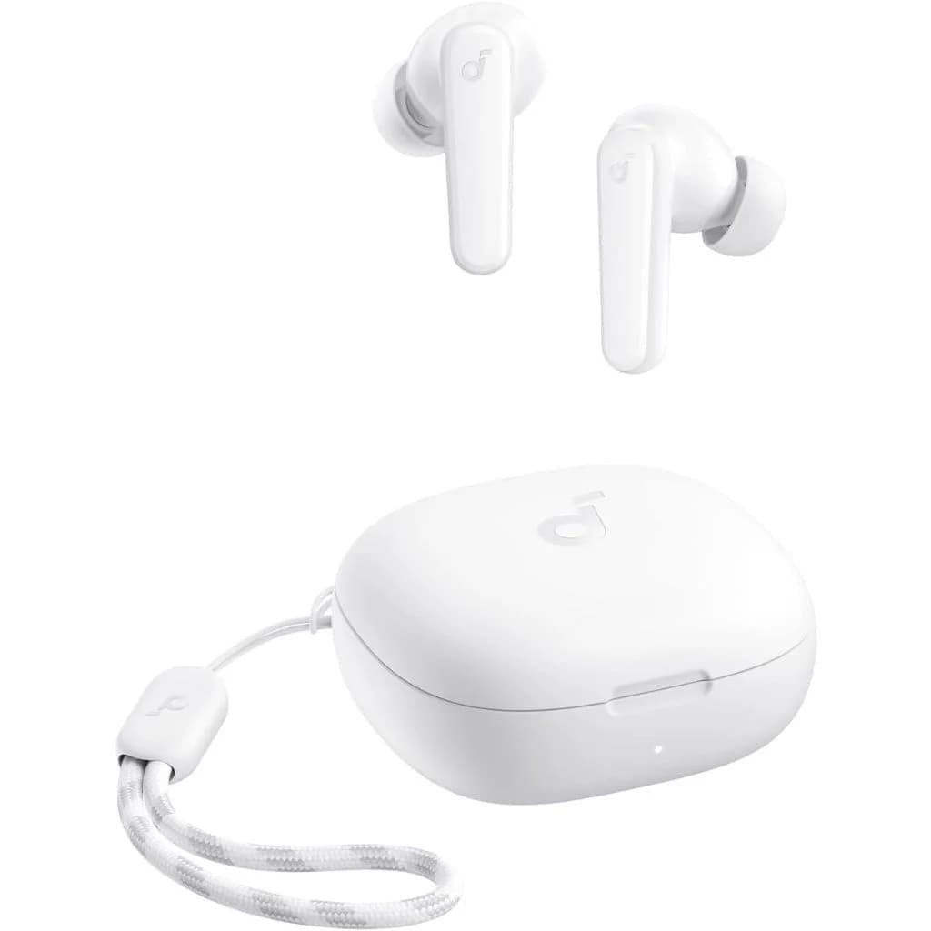 Écouteurs sans fil TWS Soundcore by Anker R50i, haut-parleurs de 10 mm, basses puissantes, Bluetooth