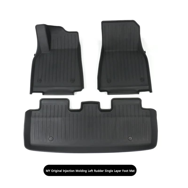 VASTZ pour Tesla modèle Y 3 tapis de sol de service gouvernail gauche doublures LHD tous temps anti-