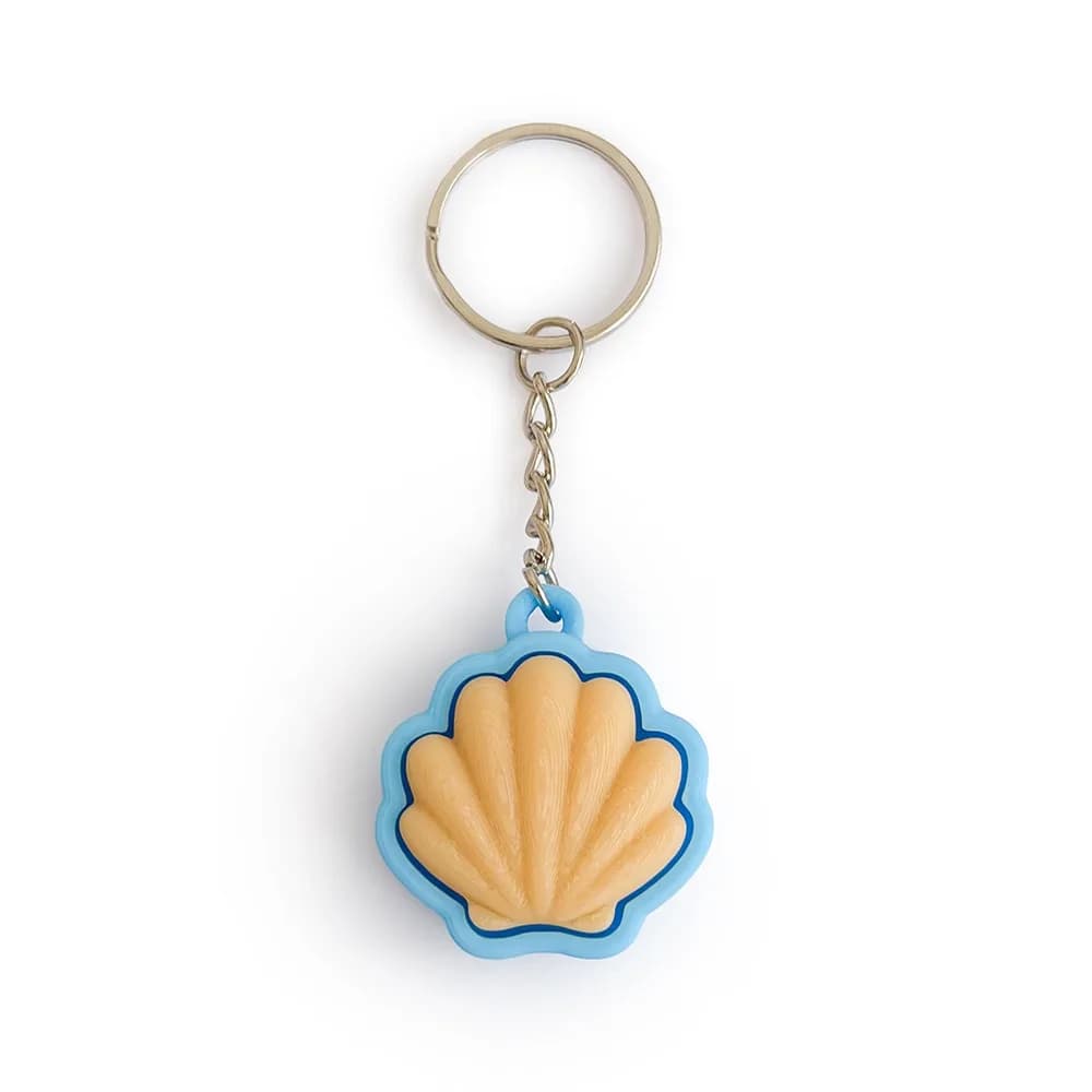 Porte-clés Clicker Animal Mignon Tortue, Mini Mécanisme Clicker, Coque de Porte-clés Imprimée en 3D,