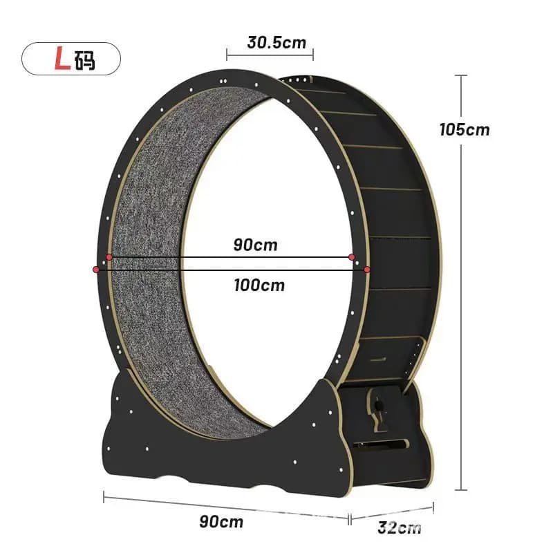 Tapis roulant en bois pour chat, roue de sport à domicile, fournitures de Fitness, jouets pour anima