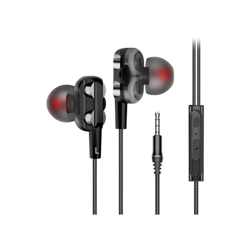 Casque filaire avec basse, écouteurs stéréo, écouteurs de musique, écouteurs de sport, casque de jeu