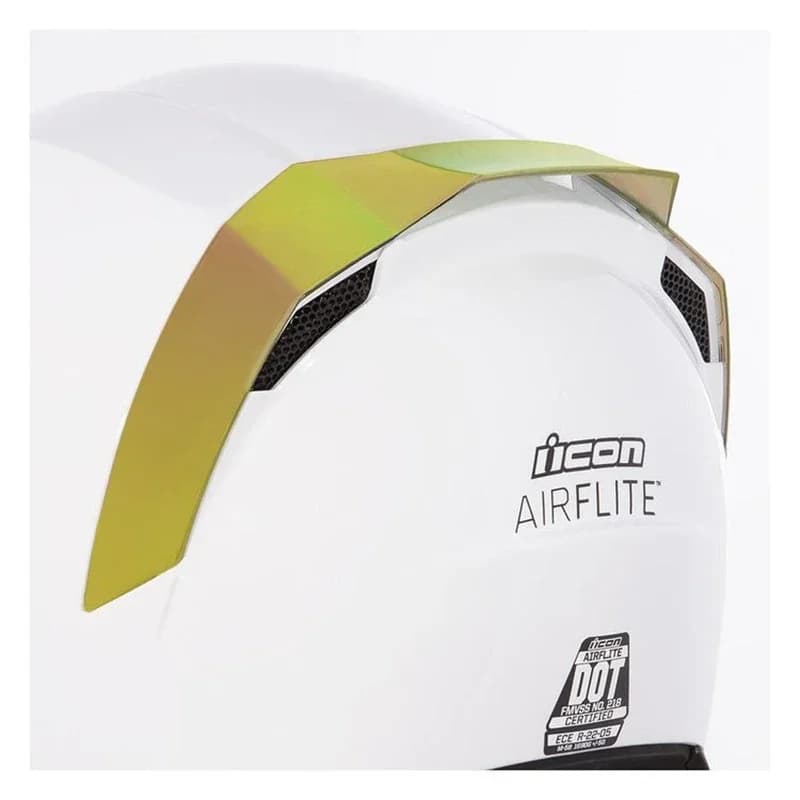 Airflite aileron arrière pour icône Airflite casques de moto couvercles accessoires de casque de mot