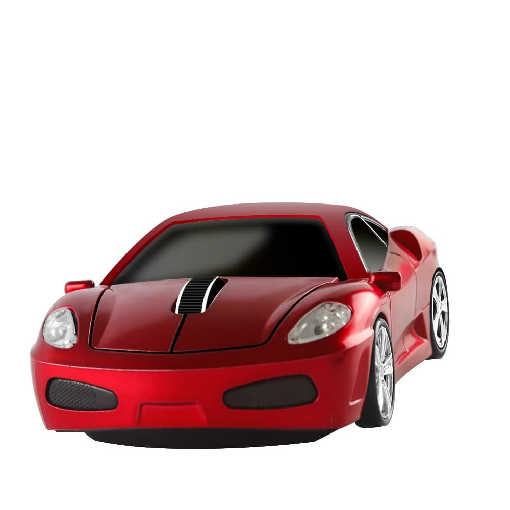 Souris Ergonomique Sans Fil USB Optique Design Voiture de Sport – Collection Célèbre – Design Cool p