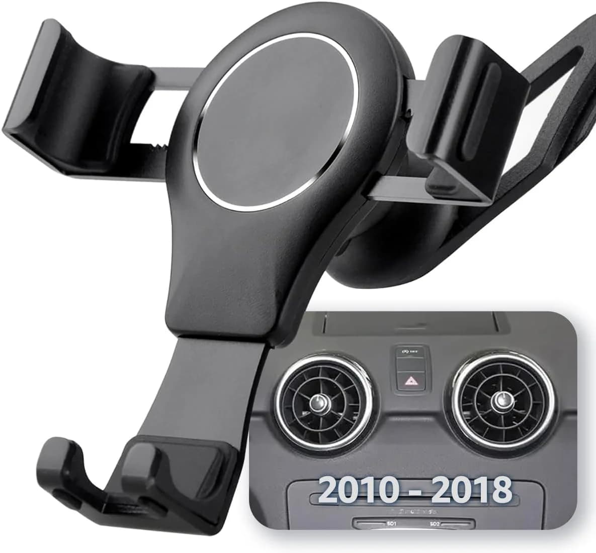 Support de téléphone portable pour Audi A1, année 2012 à 2018, support automatique par gravité 8X, v